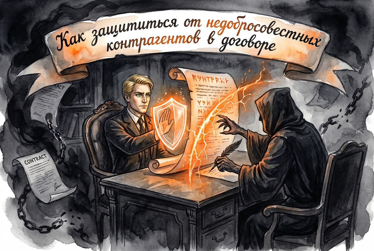 Как защититься от недобросовестных контрагентов в договоре