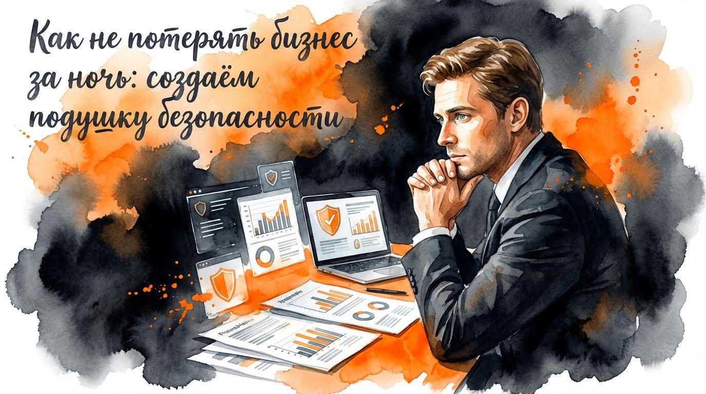 Как не потерять бизнес за ночь: создаём подушку безопасности
