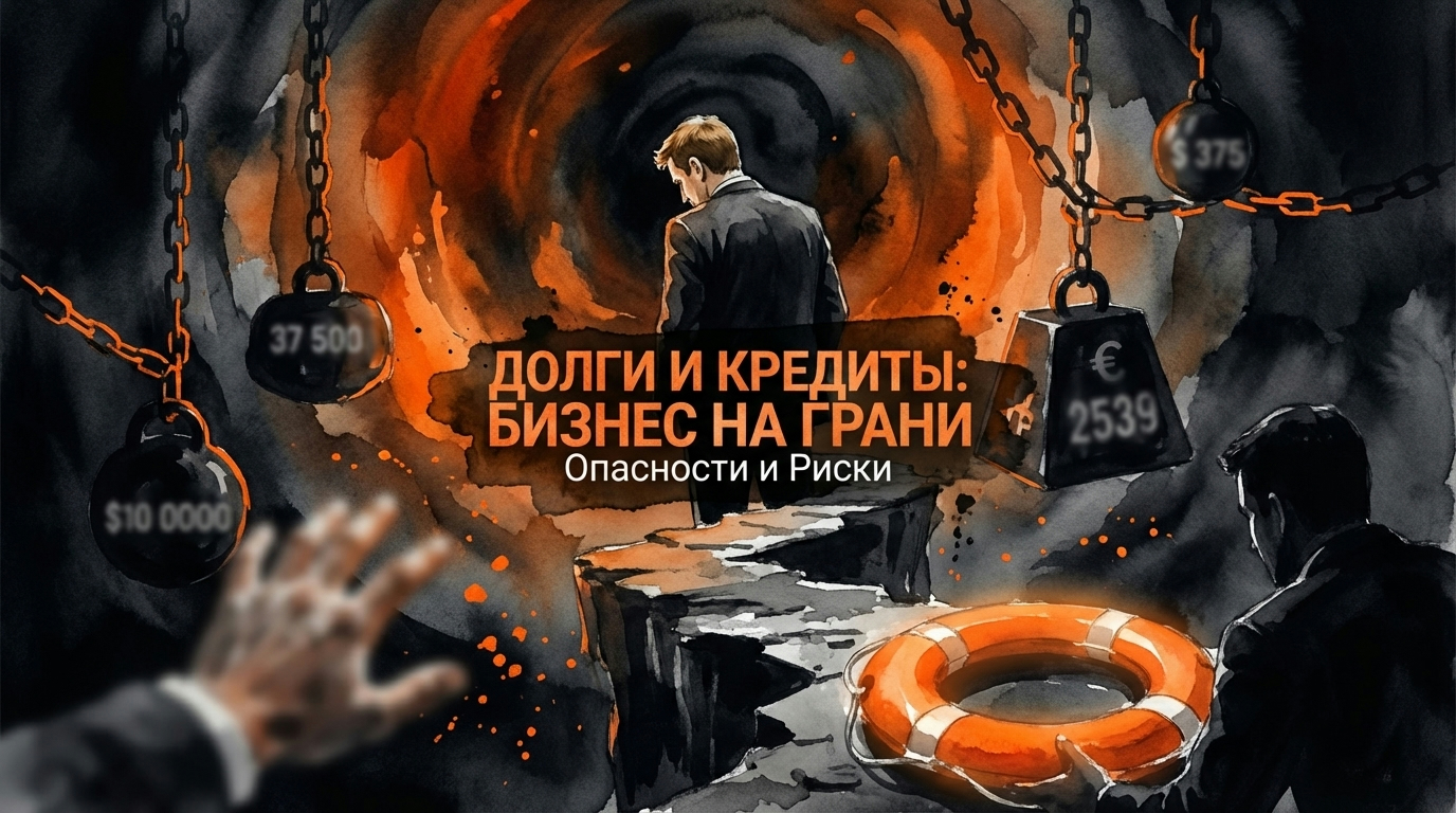 Как кредиты и долги ставят бизнес на грань: опасности и решения