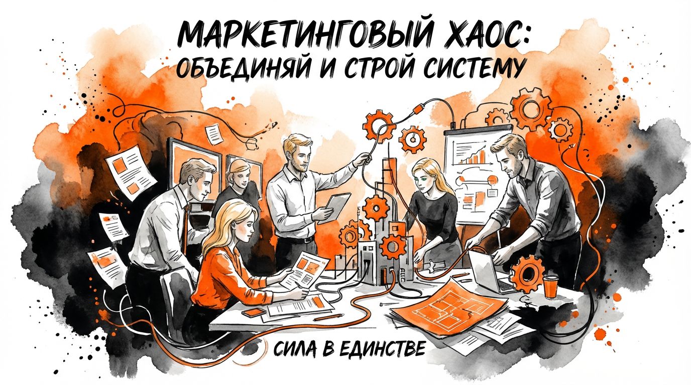 Маркетинговый хаос: как объединить подрядчиков и выстроить систему