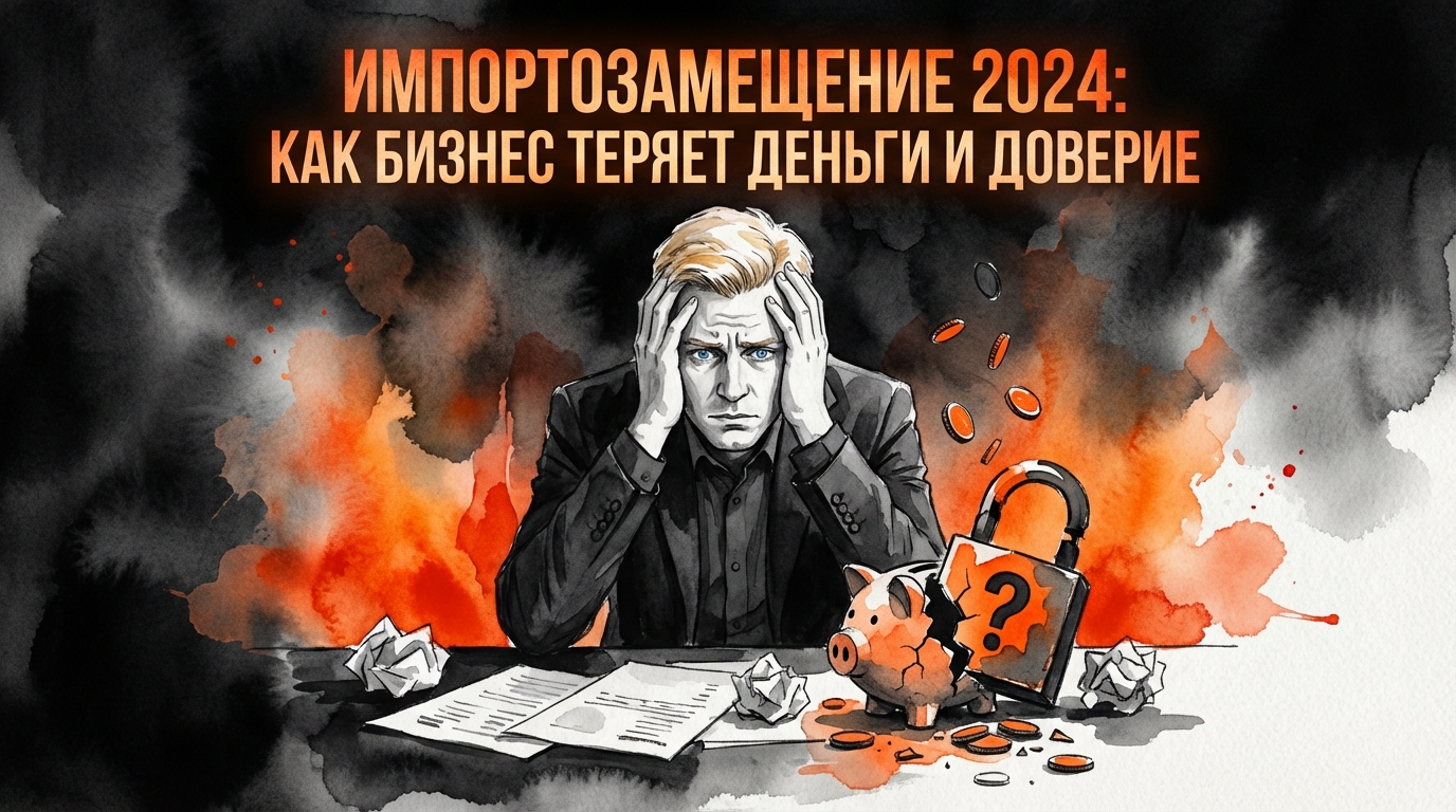 Импортозамещение 2024: как бизнес теряет деньги и доверие