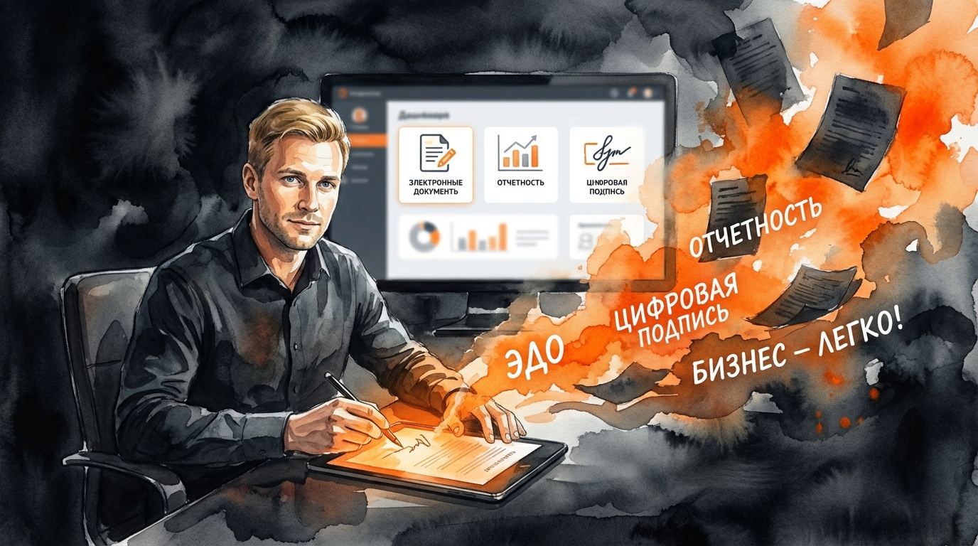 Как предпринимателю упростить ЭДО, отчётность и цифровую подпись